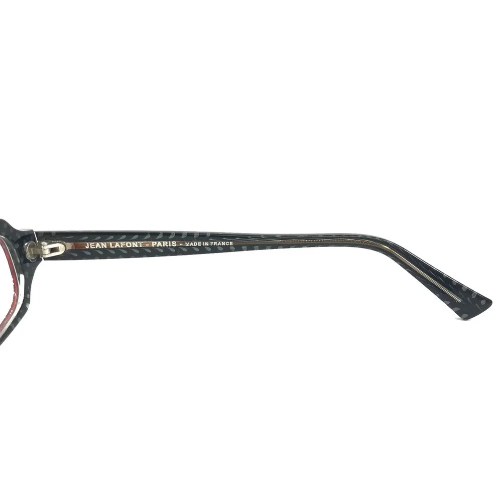 Jean Lafont Eyeglasses Frames ELEGIE 650 Black Red Cat Eye Full Rim 51-14-138